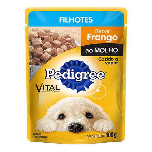 Ração Pedigree Sachê Frango Junior Ração Pedigree Sachê Frango Junior