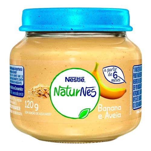 Papinha Nestlé Banana Aveia 115g Papinha Nestlé Banana Aveia 115g