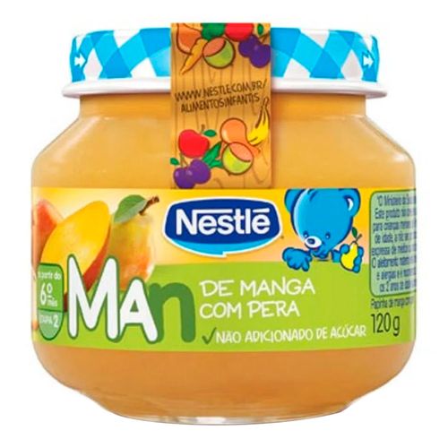 Papinha Nestlé Manga com Pêra 120g Papinha Nestlé Manga com Pêra 120g