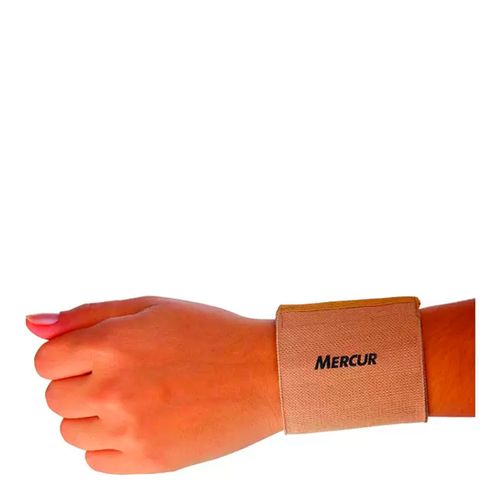 Par de Munhequeira Elástica Bege Mercur Par de Munhequeira Elástica Bege Mercur