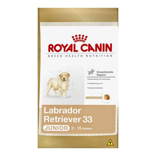 Ração Royal Canin Labrador Retriever Junior 33 - 12kg