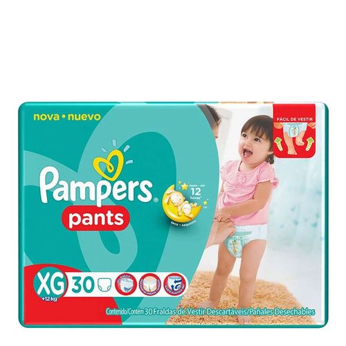 Fralda Descartável Pampers Pants Mega XG 30 Unidades Fralda Descartável Pampers Pants Mega XG 30 Unidades