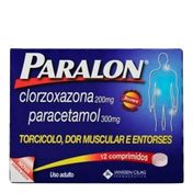 Paralon 300mg Johnson's 12 Comprimidos