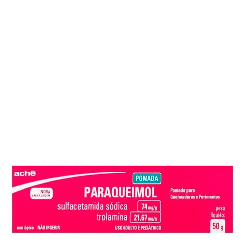 Paraqueimol Pomada Aché 50g Paraqueimol Pomada Aché 50g