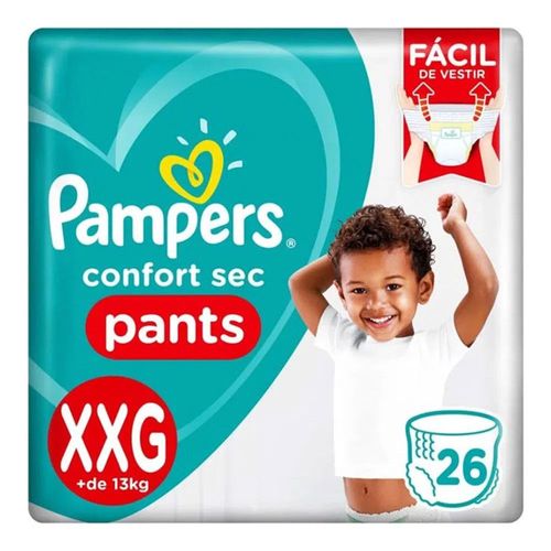 Fralda Descartável Pampers Pants XXG 26 Unidades Fralda Descartável Pampers Pants XXG 26 Unidades