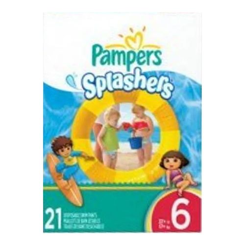Fralda Descartável Pampers Splashers 6 21 Unidades Fralda Descartável Pampers Splashers 6 21 Unidades