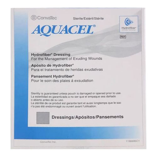 Curativo Aquacel De Hidrofibra Carboxim Convatec