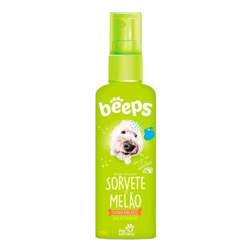 Perfume Beeps Cães e Gatos Sorvete de Melão - 120ml Perfume Beeps Cães e Gatos Sorvete de Melão - 120ml