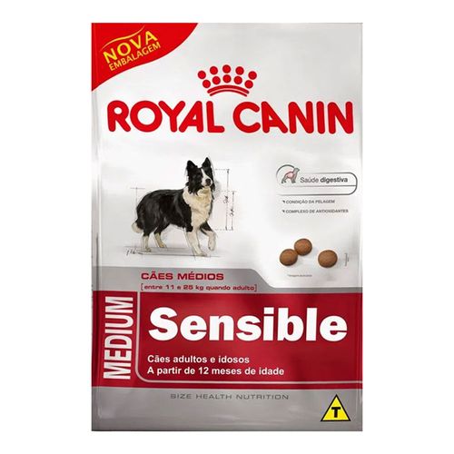 Ração Royal Canin Medium Sensible Ração Royal Canin Medium Sensible