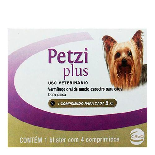 PETZI PLUS 5kg - cx. com 4 compr. PETZI PLUS 5kg - cx. com 4 compr.