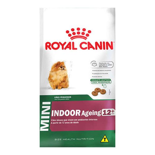 Ração Royal Canin Mini Indoor Ageing 12+ Ração Royal Canin Mini Indoor Ageing 12+