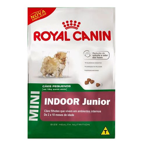 Ração Royal Canin Mini Indoor Junior