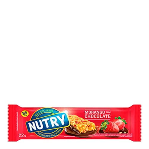 Barra de Cereal Nutry Morango C/ Chocolate