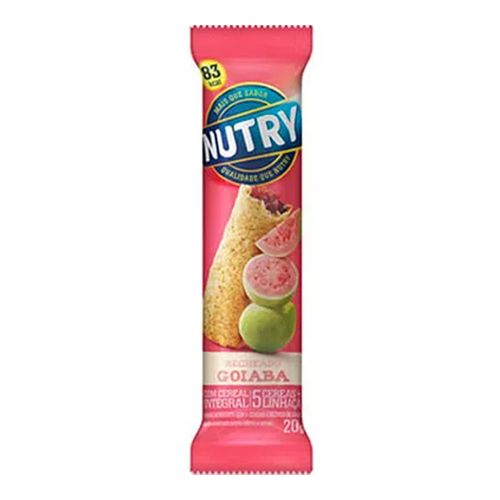 Barra De Frutas Nutry Goiaba 20g Barra De Frutas Nutry Goiaba 20g