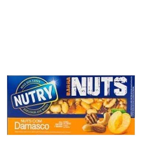 Barra de Cereal Nutry Damasco C/ 2 Unidades