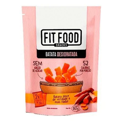 Batata Doce Desidratada - Fit Food - 60g Batata Doce Desidratada - Fit Food - 60g