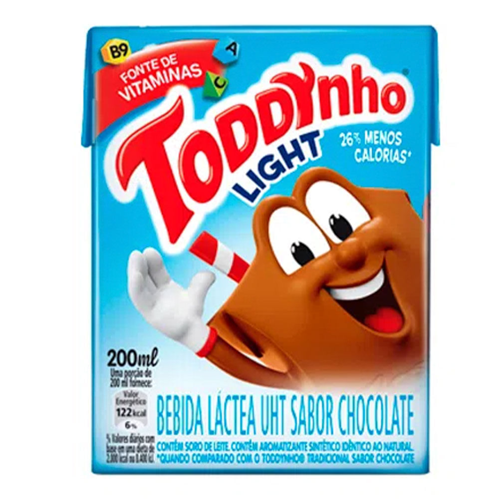 Bebida Láctea Toddynho Light 200ml - Drogarias Pacheco