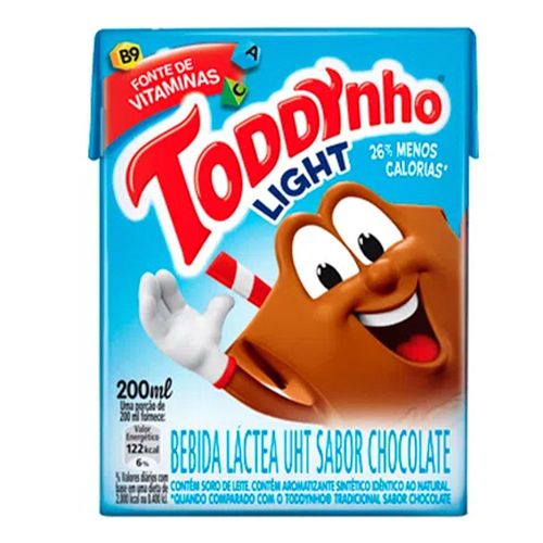 Bebida Láctea Toddynho Light 200ml Bebida Láctea Toddynho Light 200ml