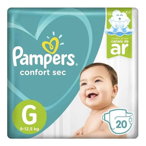 Fralda Pampers Supersec Tamanho G - 20 unidades Fralda Pampers Supersec Tamanho G - 20 unidades