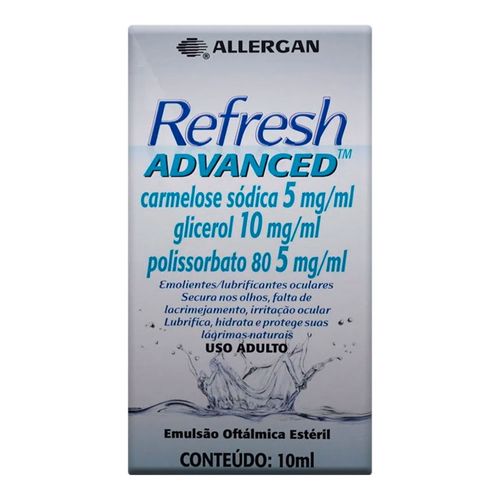 Refresh Advanced Allergan 10ml Refresh Advanced Allergan 10ml