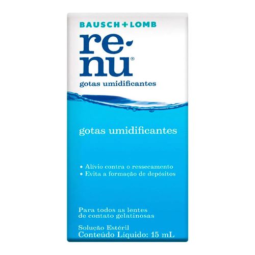 Renu Solução Umedificante 15ml Renu Solução Umedificante 15ml