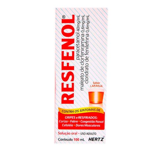 Resfenol Líquido Hertz 100ml Resfenol Líquido Hertz 100ml