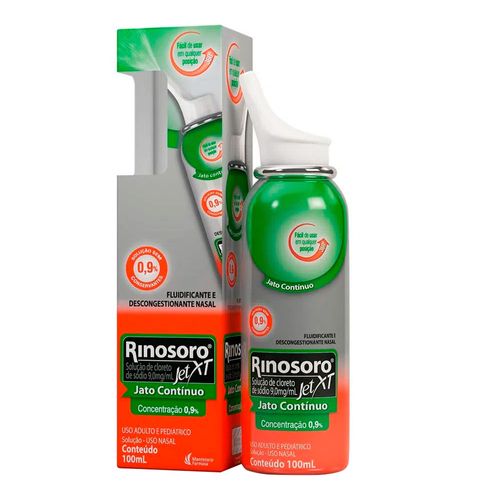 Rinosoro Jet XT 0,9% 100ml