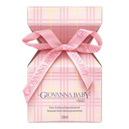 Deo Colônia Giovanna Baby Rosa 50ml Deo Colônia Giovanna Baby Rosa 50ml