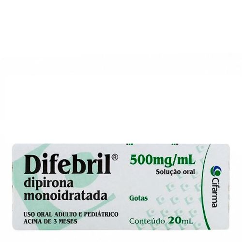 Difebril Gotas 500mg Grb 20ml