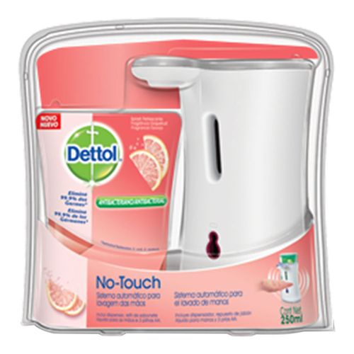 Sabonete Dettol Líquido No-Touch Grapefruit Refil 250ml Sabonete Dettol Líquido No-Touch Grapefruit Refil 250ml