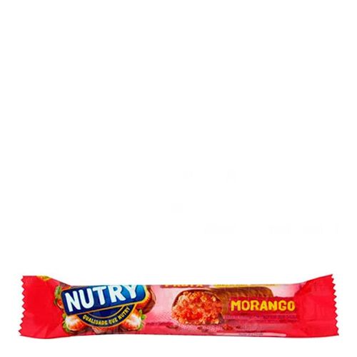Barra De Frutas Nutry Morango 20g Barra De Frutas Nutry Morango 20g