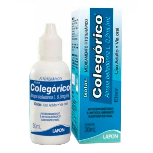 Elixir Colegórico Lapon Gotas 30ml Elixir Colegórico Lapon Gotas 30ml