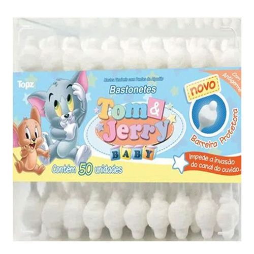 Bastonetes Cremer Tom & Jerry 50 Unidades Bastonetes Cremer Tom & Jerry 50 Unidades