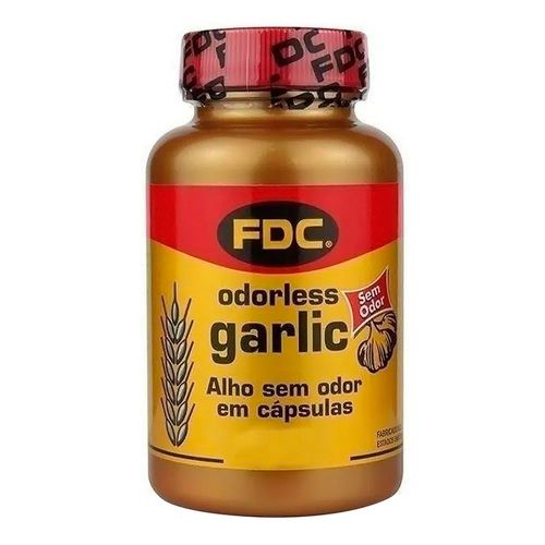 Extrato de Alho Desodorizado FDC Odorless Garlic 60 Cápsulas Extrato de Alho Desodorizado FDC Odorless Garlic 60 Cápsulas