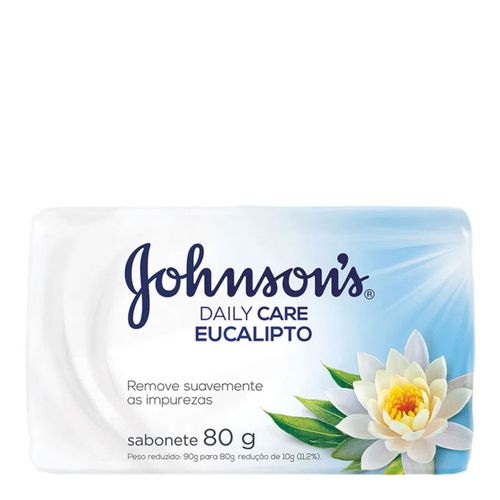 Sabonete Em Barra Johnsons Daily Care Eucalipto 80g Sabonete Em Barra Johnsons Daily Care Eucalipto 80g