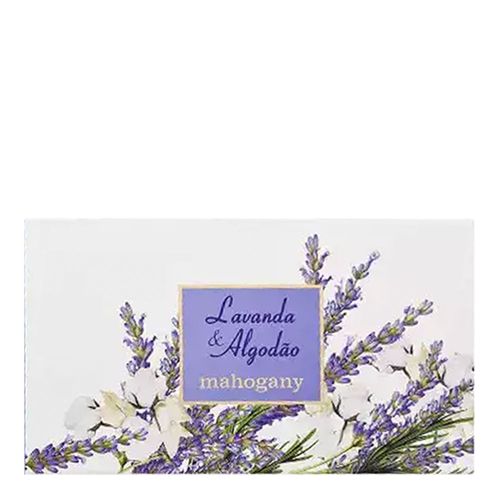 Sabonete em Barra Lavanda & Algodão Mahogany 130g x 3 un Sabonete em Barra Lavanda & Algodão Mahogany 130g x 3 un