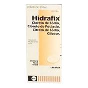 Hidrafix Takeda Solução Oral Laranja 250ml
