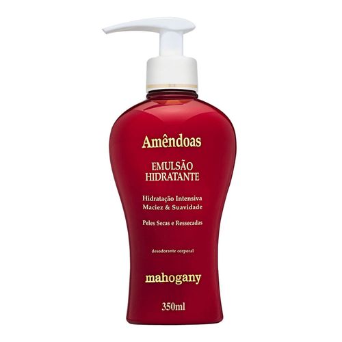 Hidratante Amêndoas Mahogany 350ml Hidratante Amêndoas Mahogany 350ml