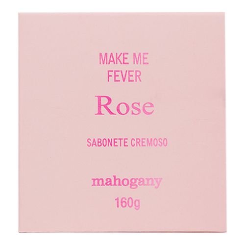 Sabonete em Barra Make me Fever Rose 160 g Sabonete em Barra Make me Fever Rose 160 g