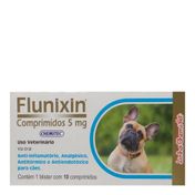 Flunixin 5mg com 10 Comprimidos 150mg