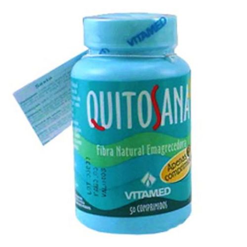 Quitosana 500mg GPZ - 50 Comprimidos Quitosana 500mg GPZ - 50 Comprimidos