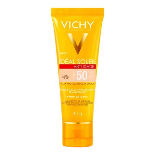 678740---protetor-solar-facial-vichy-ideal-soleil-anti-idade-com-cor-fps50-40g 678740---protetor-solar-facial-vichy-ideal-soleil-anti-idade-com-cor-fps50-40g