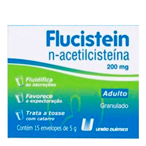flucistein-xarope-200mg5guniao-quimica-15-envelopes-frontal flucistein-xarope-200mg5guniao-quimica-15-envelopes-frontal