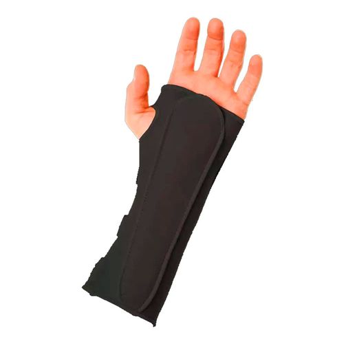 Imobilizador de Pulso Longo (Tala Longa) Preto Esquerdo G - Ideal Imobilizador de Pulso Longo (Tala Longa) Preto Esquerdo G - Ideal