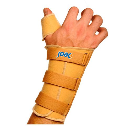 Imobilizador de Pulso/Polegar (Tala Pulso/Polegar) Bege Direito GG Ideal Imobilizador de Pulso/Polegar (Tala Pulso/Polegar) Bege Direito GG Ideal