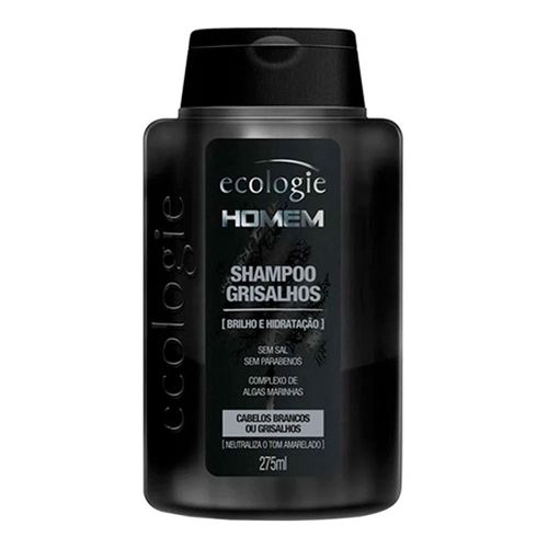 Shampoo Ecologie Homem Grisalhos 275ml Shampoo Ecologie Homem Grisalhos 275ml