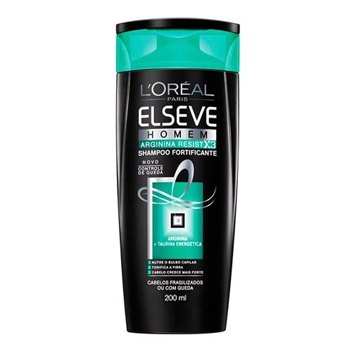 Shampoo Elseve Arginina Homem 200ml Shampoo Elseve Arginina Homem 200ml