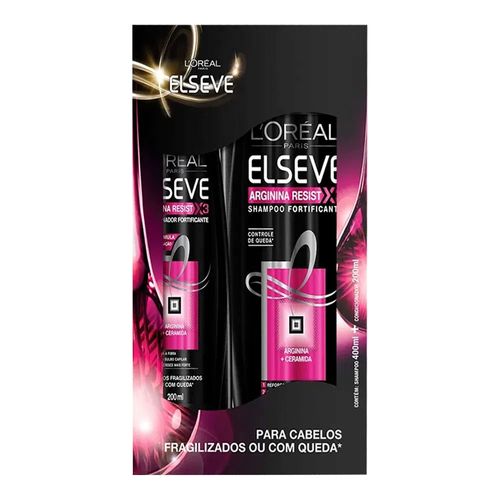 Shampoo Elseve Arginina Resist 400ml + Condicionador 200ml Shampoo Elseve Arginina Resist 400ml + Condicionador 200ml