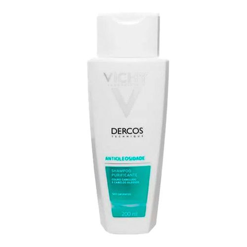 Shampoo Antioleosidade Vichy Dercos 200ml Shampoo Antioleosidade Vichy Dercos 200ml