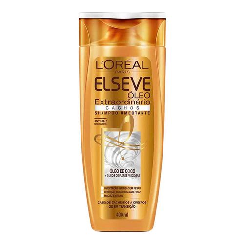 Shampoo Elseve Óleo Extraordinário Cachos 400ml Shampoo Elseve Óleo Extraordinário Cachos 400ml